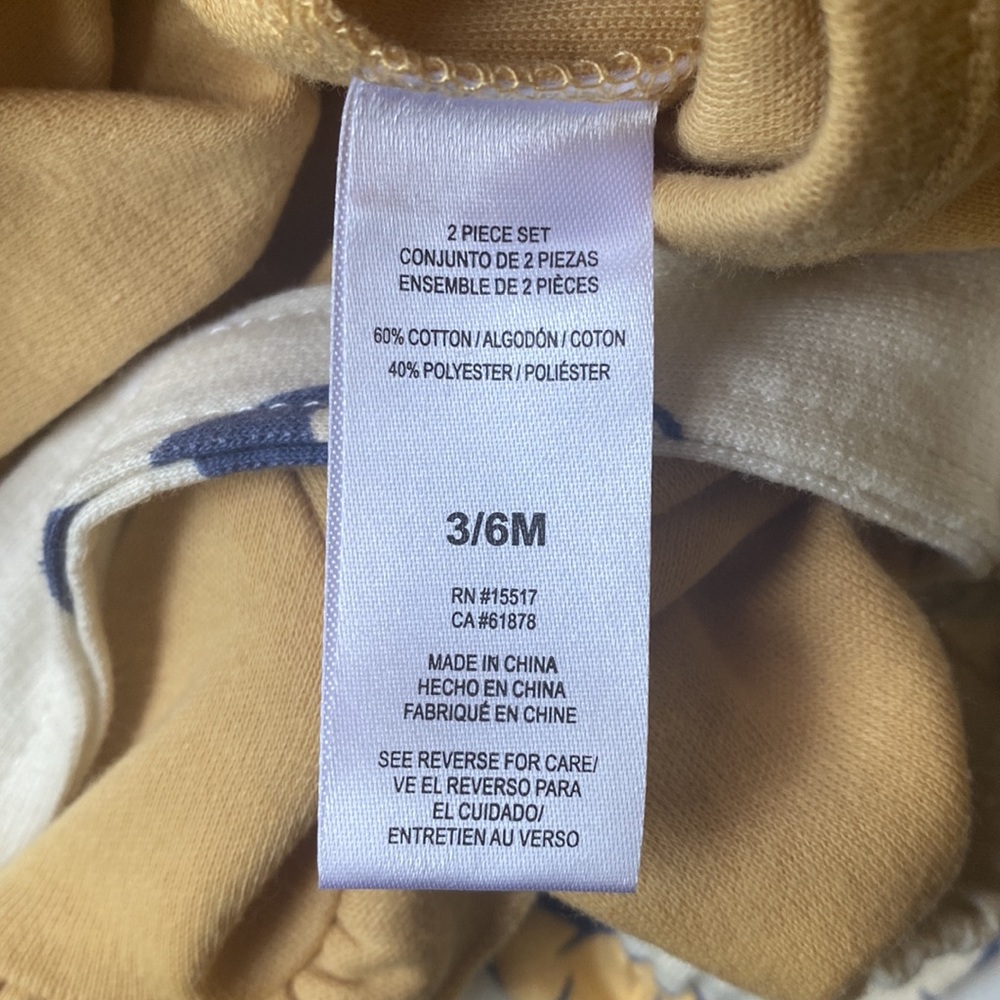 ✨3/$20✨ NWT Disney Baby Minnie Mouse Coordinated Set, Size 3/6M - Picture 8 of 9